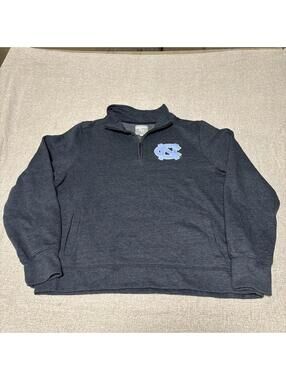 UNC Tar Heels Quarter Zip Sweatshirt Pullover Women’s Blue North Carolina XL